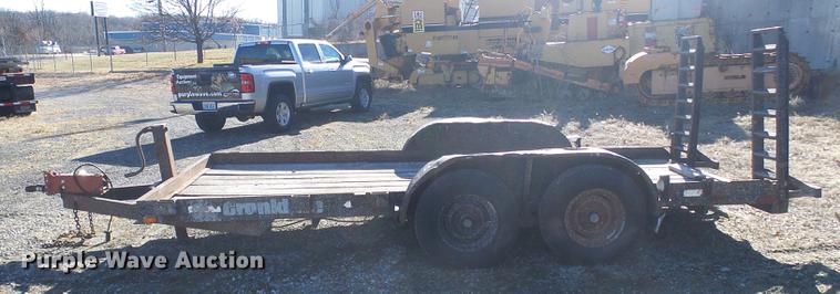 image for item DB2144 1997 Cronkhite utility trailer
