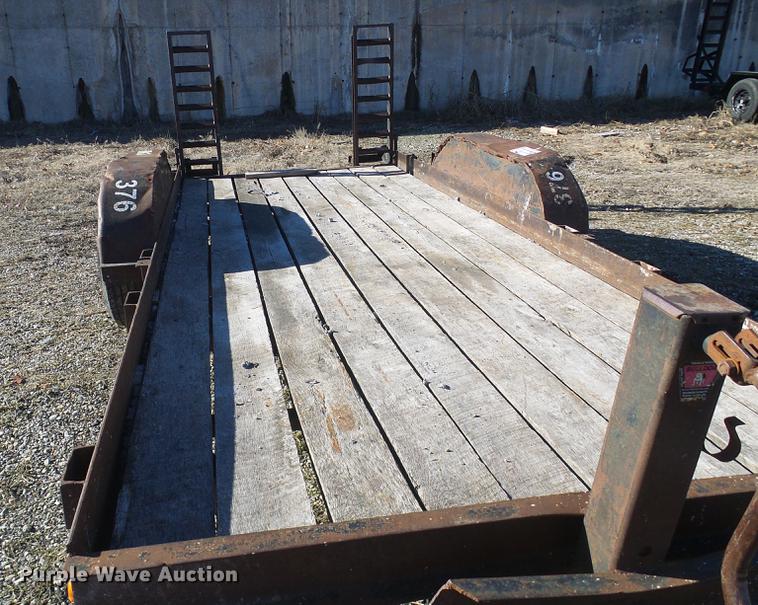 image for item DB2144 1997 Cronkhite utility trailer