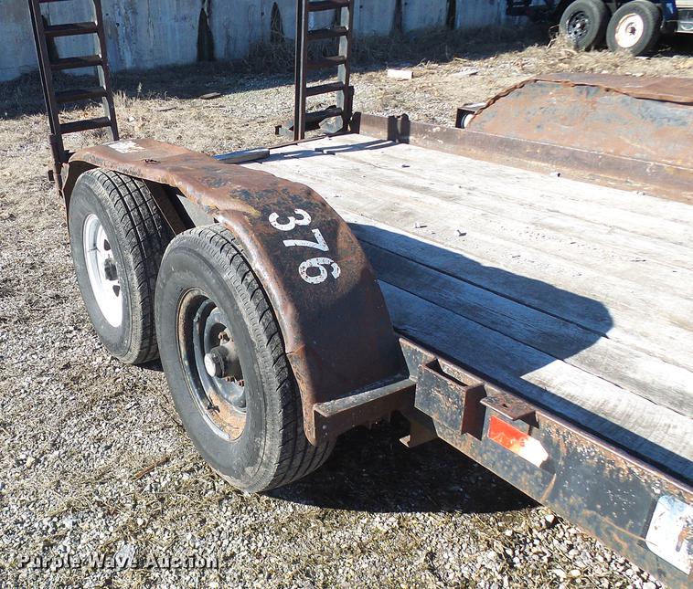 image for item DB2144 1997 Cronkhite utility trailer