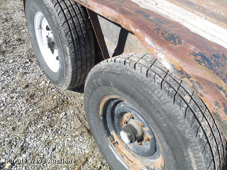 image for item DB2144 1997 Cronkhite utility trailer