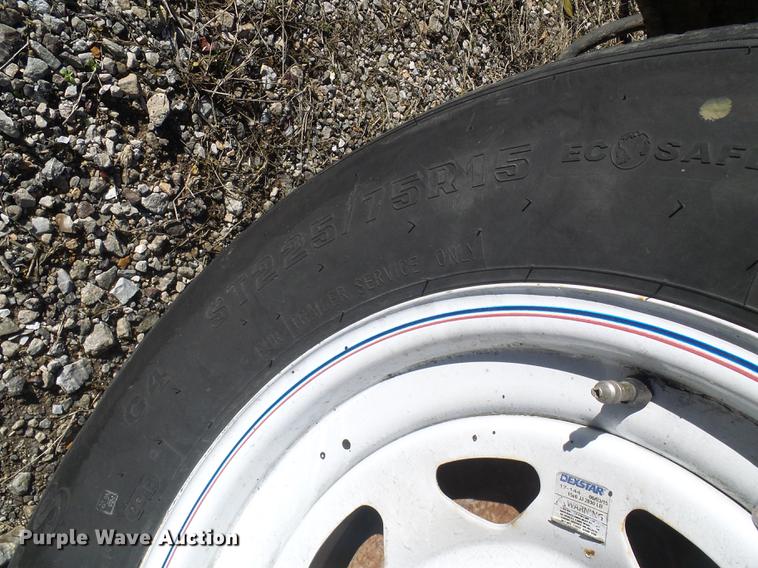 image for item DB2144 1997 Cronkhite utility trailer