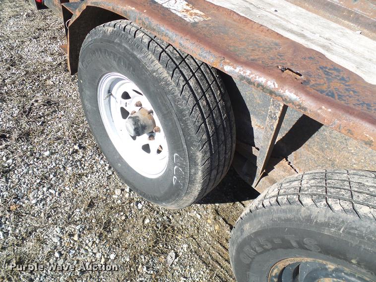 image for item DB2144 1997 Cronkhite utility trailer