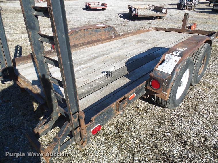 image for item DB2144 1997 Cronkhite utility trailer