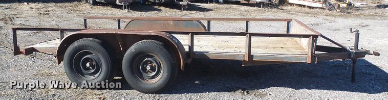 image for item DB2145 1991 Hull utility trailer