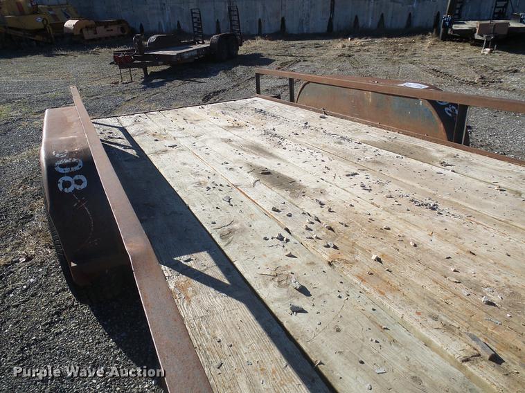 image for item DB2145 1991 Hull utility trailer