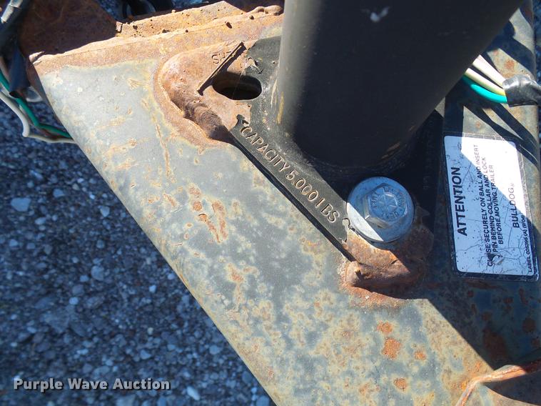 image for item DB2145 1991 Hull utility trailer