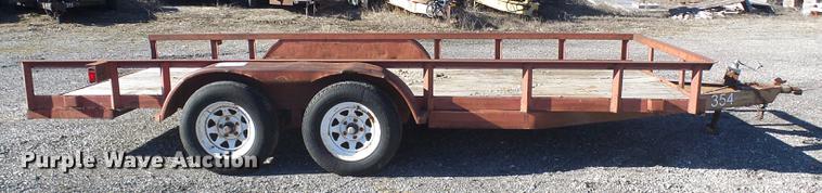 image for item DB2146 1997 Inlow utility trailer