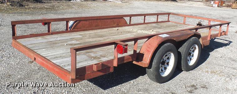 image for item DB2146 1997 Inlow utility trailer