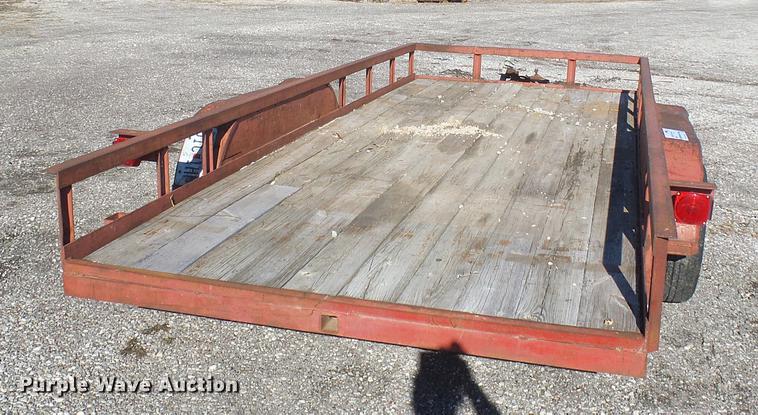 image for item DB2146 1997 Inlow utility trailer