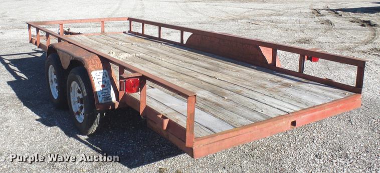 image for item DB2146 1997 Inlow utility trailer