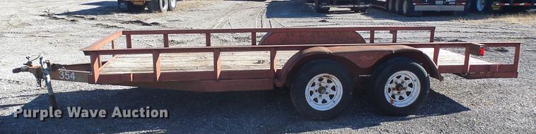 image for item DB2146 1997 Inlow utility trailer