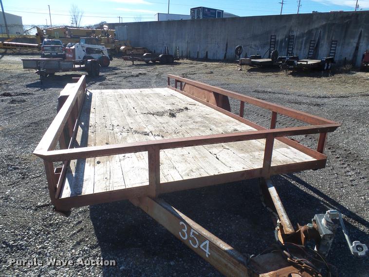 image for item DB2146 1997 Inlow utility trailer