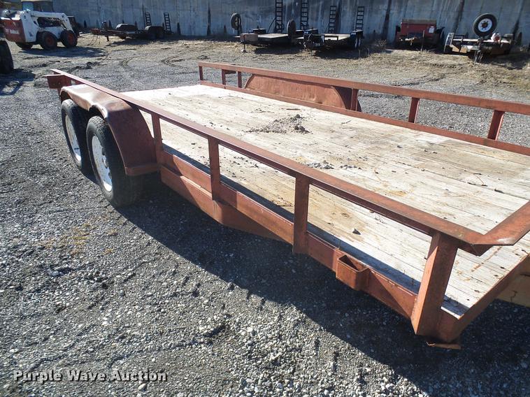 image for item DB2146 1997 Inlow utility trailer