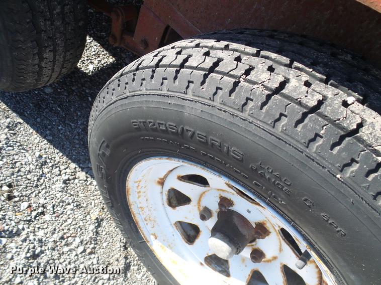 image for item DB2146 1997 Inlow utility trailer