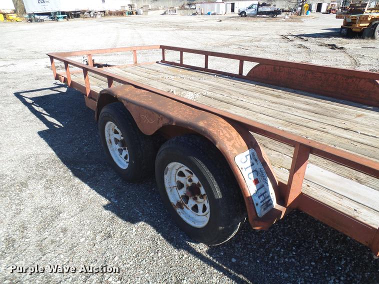 image for item DB2146 1997 Inlow utility trailer