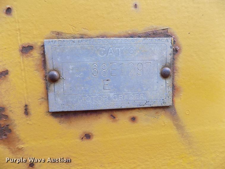 image for item DB9005 Caterpillar 112E rigid frame motor grader