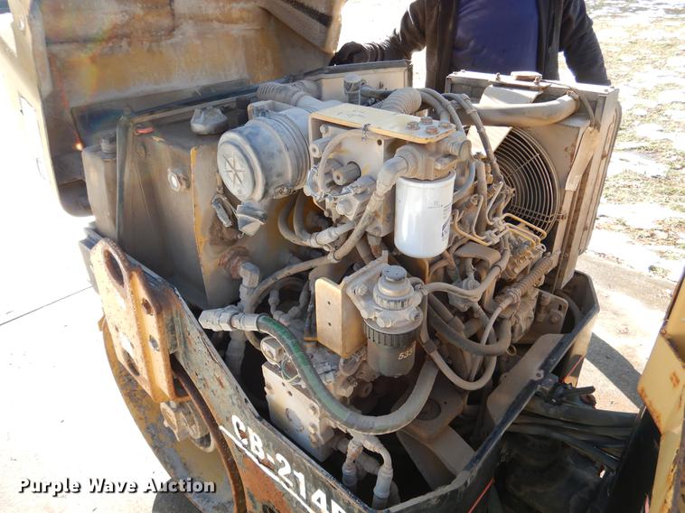 image for item DB9358 2000 Caterpillar CB214D double drum roller