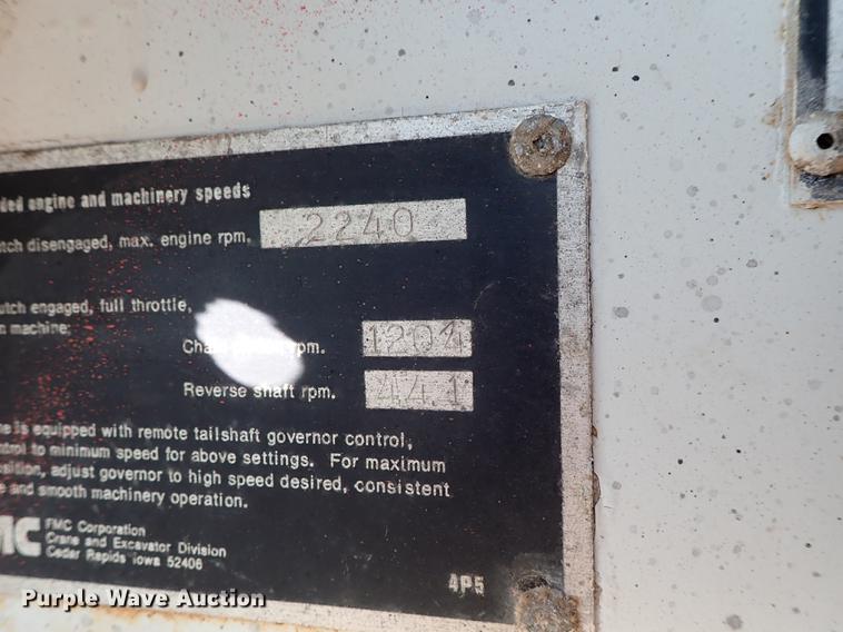 image for item DG2894 1977 Link Belt LS118 crane