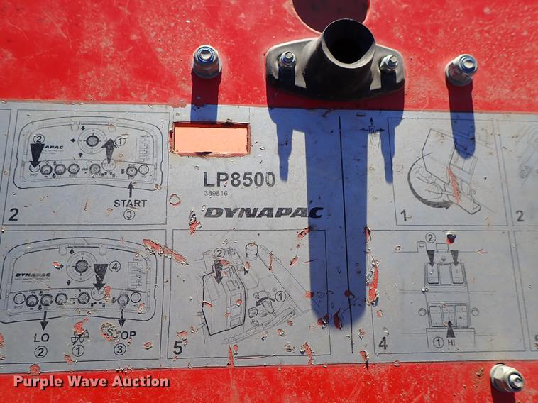 image for item DG2898 2009 Dynapac LP8500 trench compactor