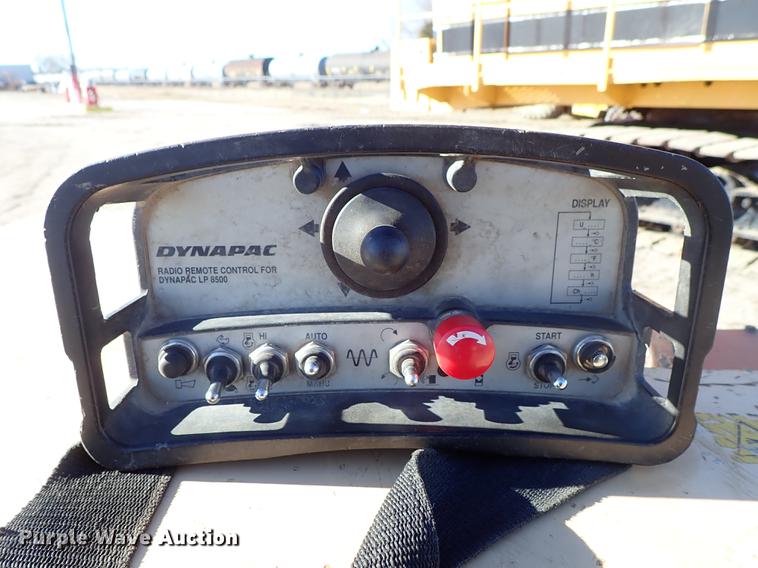 image for item DG2898 2009 Dynapac LP8500 trench compactor