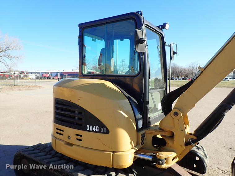 image for item DG2899 2008 Caterpillar 304C CR mini excavator