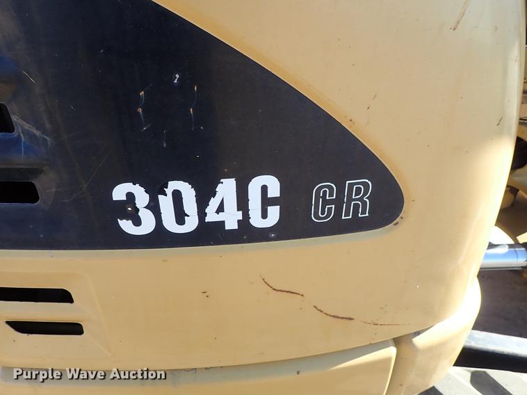 image for item DG2899 2008 Caterpillar 304C CR mini excavator