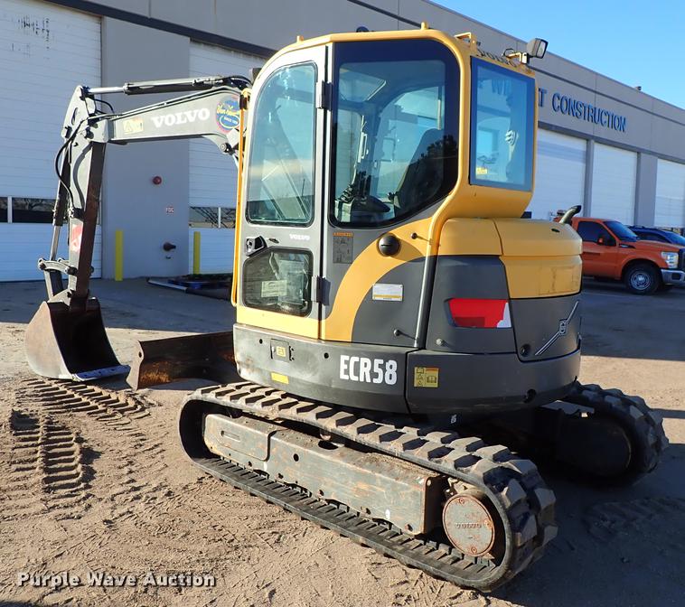 image for item DG2900 2006 Volvo ECR58 mini excavator