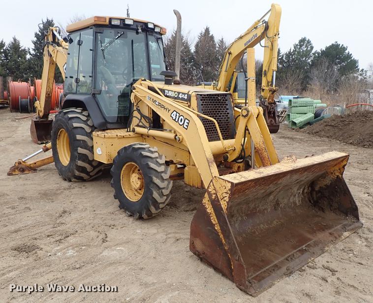 image for item DG2911 1999 John Deere 410E backhoe