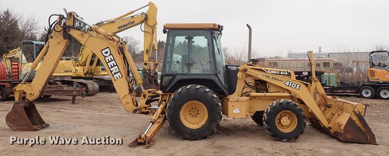 image for item DG2911 1999 John Deere 410E backhoe