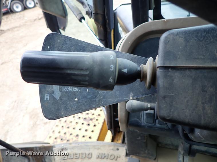 image for item DG2911 1999 John Deere 410E backhoe