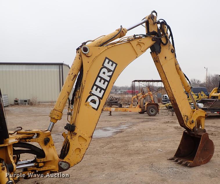 image for item DG2911 1999 John Deere 410E backhoe
