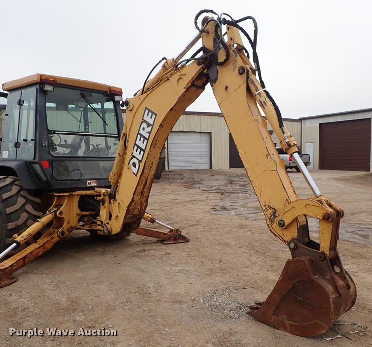 image for item DG2911 1999 John Deere 410E backhoe