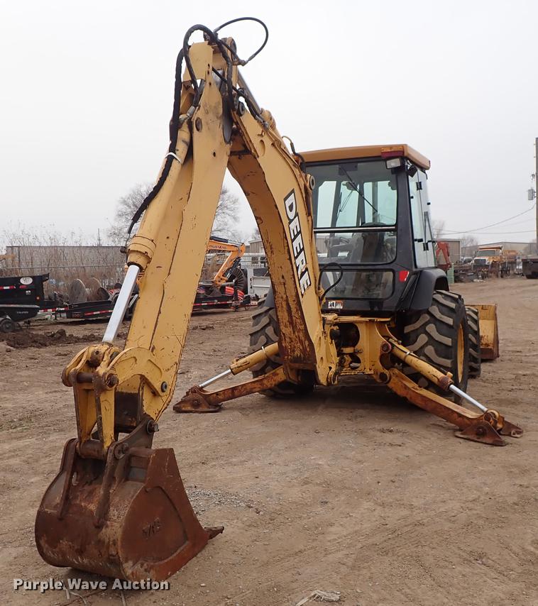 image for item DG2911 1999 John Deere 410E backhoe