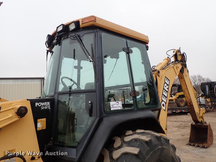 image for item DG2911 1999 John Deere 410E backhoe