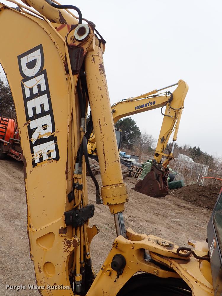 image for item DG2911 1999 John Deere 410E backhoe