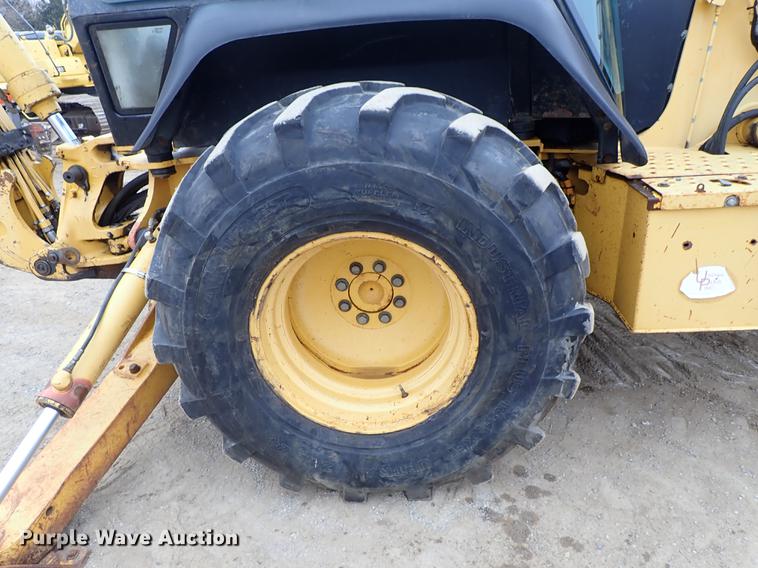 image for item DG2911 1999 John Deere 410E backhoe