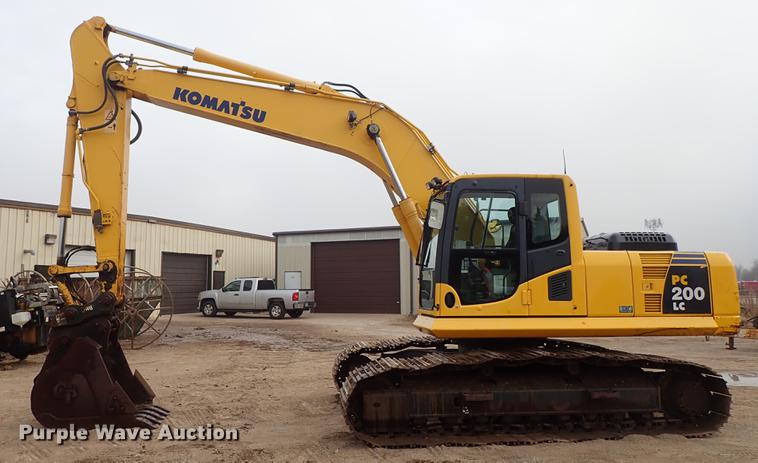 image for item DG2915 2012 Komatsu PC200LC-8 excavator