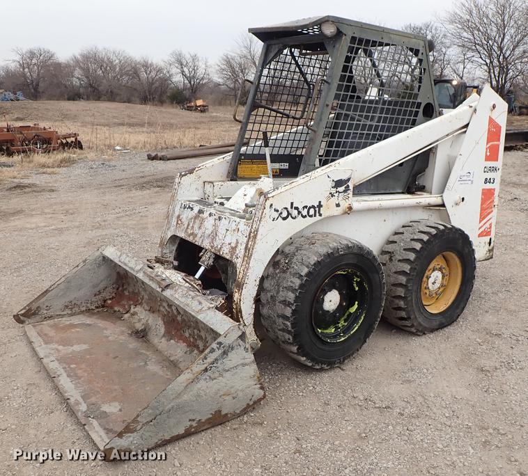 image for item DG2916 Bobcat 843 skid steer