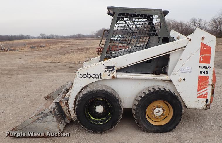 image for item DG2916 Bobcat 843 skid steer