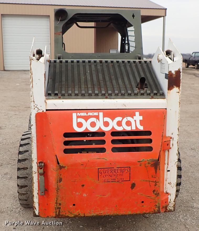 image for item DG2916 Bobcat 843 skid steer