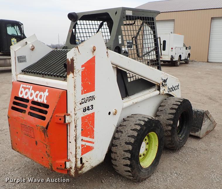 image for item DG2916 Bobcat 843 skid steer