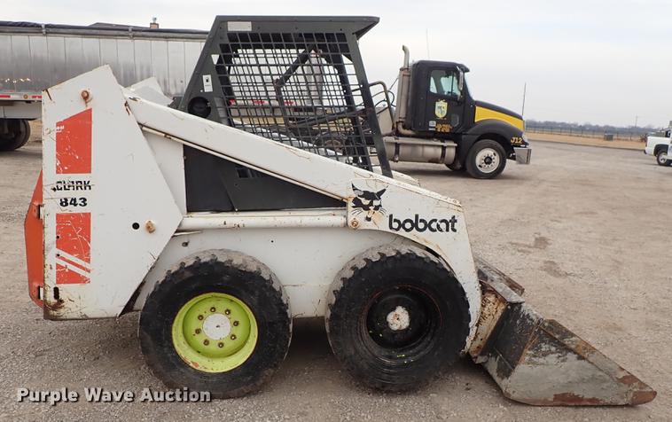 image for item DG2916 Bobcat 843 skid steer
