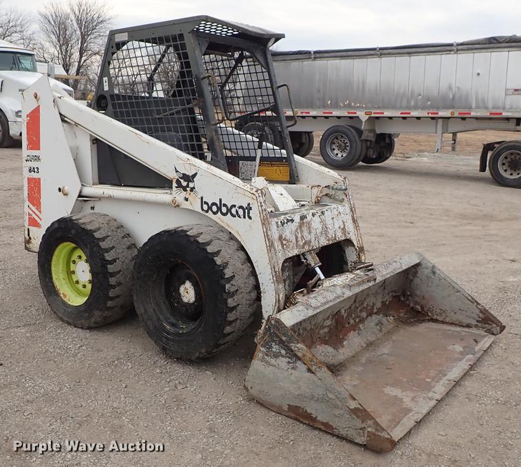 image for item DG2916 Bobcat 843 skid steer