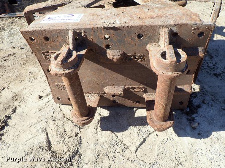 image for item DG2929 Excavator trench compactor