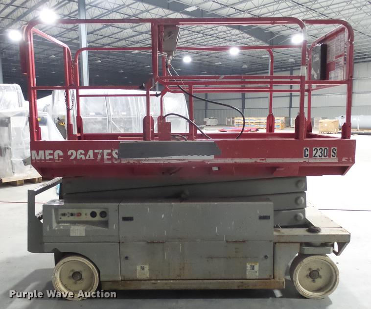 image for item DX9150 2000 Mec 2647ES scissor lift