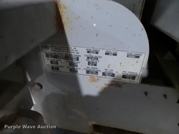 image for item DX9150 2000 Mec 2647ES scissor lift