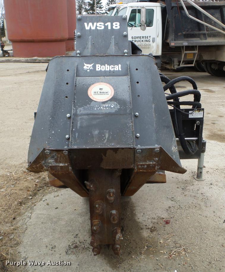 image for item DX9740 2013 Bobcat WS18 wheel saw
