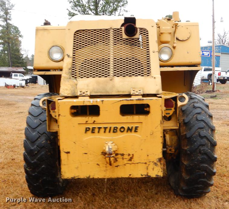 image for item ER9341 1981 Pettibone MC-6000-RTL forklift