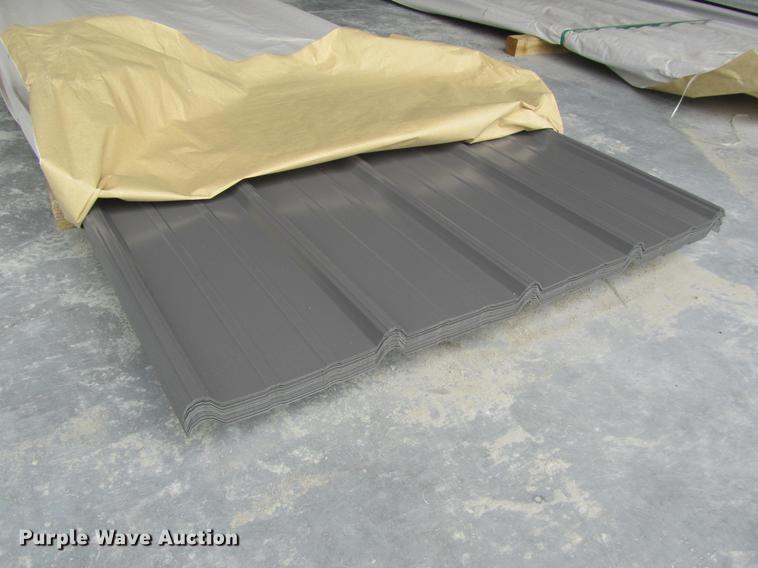 image for item G1436 (60) sheets of metal siding/roofing