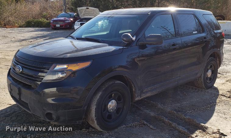 image for item AV9391 2014 Ford Explorer Police SUV